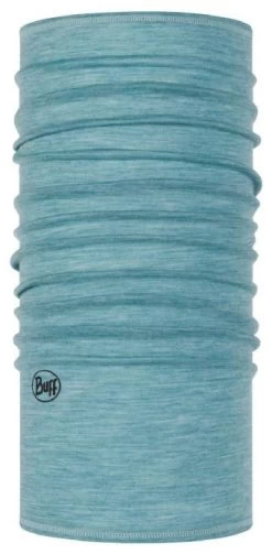 Buff Lightweight Merino Wool Neckwarmer Solid Pool
