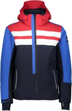 CMP Man Jacket Zip Hood -Winkel Voor Ski-uitrusting cmp man jacket zip hood black blue 46 s black blue 0 1