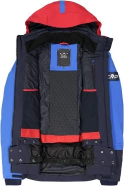 CMP Man Jacket Zip Hood -Winkel Voor Ski-uitrusting cmp man jacket zip hood black blue 46 s black blue 3