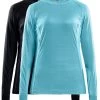 Craft Core 2-Pack Baselayer Tops Women's 2 Craft Core 2-Pack Baselayer Tops Women's -Winkel Voor Ski-uitrusting craft core 2 pack baselayer tops women s black area xs black area 0
