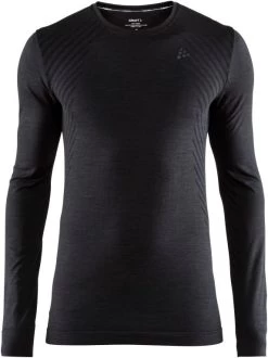 Craft Fuseknit Comfort Round Neck Long Sleeve Men 17 Craft Fuseknit Comfort Round Neck Long Sleeve Men -Winkel Voor Ski-uitrusting craft fuseknit comfort round neck long sleeve men black b99000 s black b99000 0