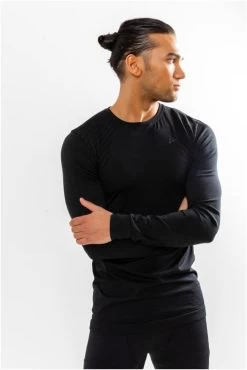 Craft Fuseknit Comfort Round Neck Long Sleeve Men 18 Craft Fuseknit Comfort Round Neck Long Sleeve Men -Winkel Voor Ski-uitrusting craft fuseknit comfort round neck long sleeve men black b99000 s black b99000 1