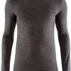 Craft Fuseknit Comfort Round Neck Long Sleeve Men -Winkel Voor Ski-uitrusting craft fuseknit comfort round neck long sleeve men black melange b98000 xl black melange b98000 0
