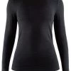 Craft Fuseknit Comfort Round Neck Long Sleeve Women -Winkel Voor Ski-uitrusting craft fuseknit comfort round neck long sleeve women black b99000 xs black b99000 0