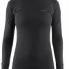 Craft Warm Intensity Crew Neck Long Sleeve Women -Winkel Voor Ski-uitrusting craft warm intensity crew neck long sleeve women black black xs black black 0