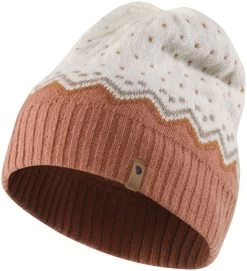 Fjallraven Ovik Knit Hat -Winkel Voor Ski-uitrusting fjallraven ovik knit hat terracotta pink one size terracotta pink 0