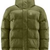 Haglofs Puffy Mimic Hood Men -Winkel Voor Ski-uitrusting haglofs puffy mimic hood men olive green s olive green 0 1