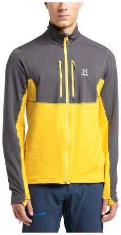 Haglofs Roc Sheer Mid Jacket Men -Winkel Voor Ski-uitrusting haglofs roc sheer mid jacket men magnetite pumpkin yellow s magnetite pumpkin yellow 4 5