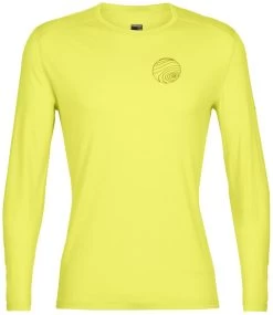 Icebreaker 200 Oasis Long Sleeve Crewe Alps 3D Men