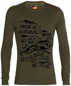 Icebreaker 200 Oasis Long Sleeve Crewe Travel Diaries Men