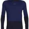 Icebreaker 200 Oasis Sonebula Long Sleeve High Neck Men -Winkel Voor Ski-uitrusting icebreaker 200 oasis sonebula long sleeve high neck men midnight navy snow carbon 0 1