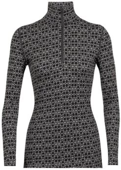 Icebreaker 250 Vertex Long Sleeve Half Zip Alpine Geo Women's