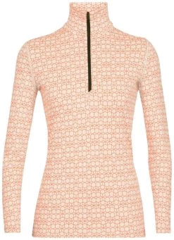 Icebreaker 250 Vertex Long Sleeve Half Zip Alpine Geo Women's 8 Icebreaker 250 Vertex Long Sleeve Half Zip Alpine Geo Women's -Winkel Voor Ski-uitrusting icebreaker 250 vertex long sleeve half zip alpine geo women snow flash s snow flash 0
