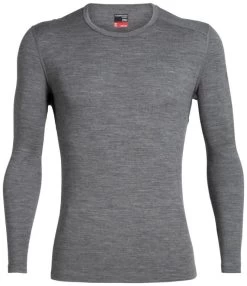 Icebreaker 260 Tech Long Sleeve Crewe Men 8 Icebreaker 260 Tech Long Sleeve Crewe Men -Winkel Voor Ski-uitrusting icebreaker 260 tech long sleeve crewe men gritstone heather 013 2