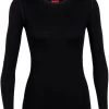 Icebreaker 260 Tech Long Sleeve Crewe Women's -Winkel Voor Ski-uitrusting icebreaker 260 tech long sleeve crewe women black l black 0