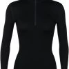Icebreaker 260 Tech Long Sleeve Half Zip Women's -Winkel Voor Ski-uitrusting icebreaker 260 tech long sleeve half zip women black l black 0