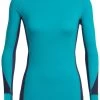 Icebreaker 260 Zone Long Sleeve Crew Women 1 Icebreaker 260 Zone Long Sleeve Crew Women -Winkel Voor Ski-uitrusting icebreaker 260 zone long sleeve crew women arctic teal midnight navy b11 0