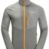 Jack Wolfskin Blattsteig Full-Zip Men -Winkel Voor Ski-uitrusting jack wolfskin blattsteig full zip men gecko green s gecko green 0 1