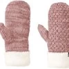 Jack Wolfskin Highloft Knit Mitten Women's -Winkel Voor Ski-uitrusting jack wolfskin highloft knit mitten women afterglow 0 1