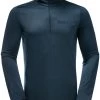 Jack Wolfskin Sky Thermal Half-Zip 1 Jack Wolfskin Sky Thermal Half-Zip -Winkel Voor Ski-uitrusting jack wolfskin sky thermal half zip night blue 0 1