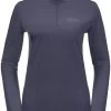 Jack Wolfskin Sky Thermal Half-Zip Women's -Winkel Voor Ski-uitrusting jack wolfskin sky thermal half zip women graphite 0 1