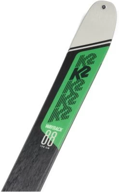 K2 Wayback 88 13 K2 Wayback 88 -Winkel Voor Ski-uitrusting k2 wayback 88 black grey green 160 black grey green 5