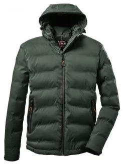 Killtec KOW 151 Quilted Jacket Men -Winkel Voor Ski-uitrusting killtec kow 151 quilted jacket men forest green m forest green 0