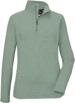 Killtec KSW 3 Long Sleeve Shirt Women's 10 Killtec KSW 3 Long Sleeve Shirt Women's -Winkel Voor Ski-uitrusting killtec ksw 3 long sleeve shirt womens green grey 2