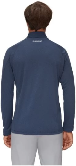 Mammut Aegility Half Zip Longsleeve Men -Winkel Voor Ski-uitrusting mammut aegility half zip longsleeve men marine melange white 1