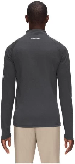 Mammut Aegility Half Zip Longsleeve Men -Winkel Voor Ski-uitrusting mammut aegility half zip longsleeve men phantom melange white 7 13
