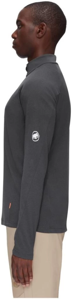 Mammut Aegility Half Zip Longsleeve Men -Winkel Voor Ski-uitrusting mammut aegility half zip longsleeve men phantom melange white 9 13