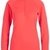 Mammut Aegility Half Zip Longsleeve Women -Winkel Voor Ski-uitrusting mammut aegility half zip longsleeve women sunset xs sunset 0
