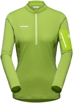 Mammut Aenergy Light Midlayer Half Zip Pull Women's -Winkel Voor Ski-uitrusting mammut aenergy light midlayer half zip pull women highlime granit 1