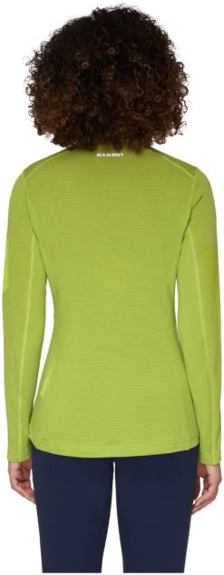 Mammut Aenergy Light Midlayer Half Zip Pull Women's -Winkel Voor Ski-uitrusting mammut aenergy light midlayer half zip pull women highlime granit 3