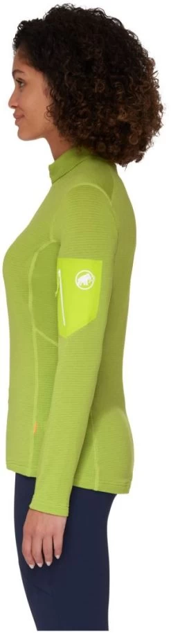 Mammut Aenergy Light Midlayer Half Zip Pull Women's -Winkel Voor Ski-uitrusting mammut aenergy light midlayer half zip pull women highlime granit 4