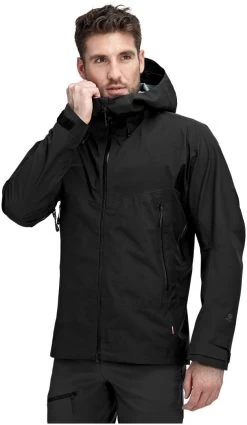 Mammut Crater Hardshell Hooded Jacket Men 16 Mammut Crater Hardshell Hooded Jacket Men -Winkel Voor Ski-uitrusting mammut crater hardshell hooded jacket men black 4