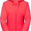 Mammut Crater Hardshell Hooded Jacket Women's -Winkel Voor Ski-uitrusting mammut crater hs hooded jacket women sunset xs sunset 0