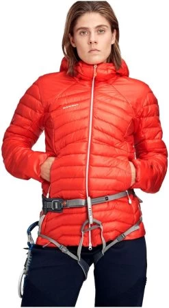 Mammut Eigerjoch Advanced Insulated Hooded Jacket Women -Winkel Voor Ski-uitrusting mammut eigerjoch advanced insulated hooded jacket women azalea 1
