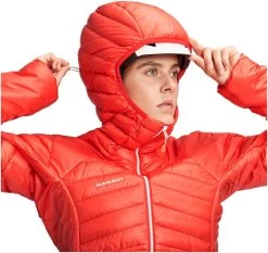 Mammut Eigerjoch Advanced Insulated Hooded Jacket Women -Winkel Voor Ski-uitrusting mammut eigerjoch advanced insulated hooded jacket women azalea 2