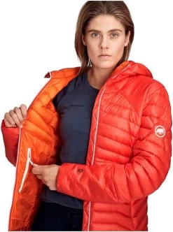 Mammut Eigerjoch Advanced Insulated Hooded Jacket Women -Winkel Voor Ski-uitrusting mammut eigerjoch advanced insulated hooded jacket women azalea 4