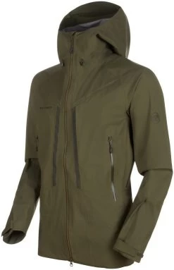 Mammut Masao Hardshell Hooded Jacket Men -Winkel Voor Ski-uitrusting mammut masao hs hooded jacket iguana 4