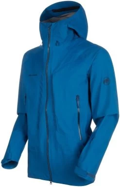 Mammut Masao Hardshell Hooded Jacket Men -Winkel Voor Ski-uitrusting mammut masao hs hooded jacket sapphire print 1 xxl sapphire print 1 0