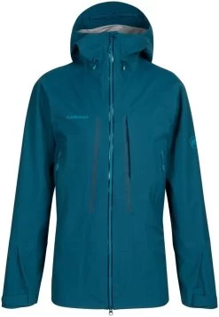 Mammut Masao Hardshell Hooded Jacket Men -Winkel Voor Ski-uitrusting mammut masao hs hooded jacket wing teal s wing teal 0