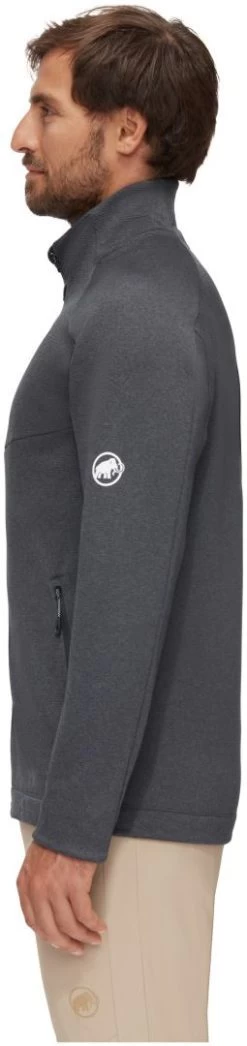 Mammut Nair Midlayer Jacket Men -Winkel Voor Ski-uitrusting mammut nair midlayer jacket men black melange white s black melange white 3