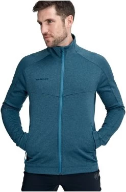 Mammut Nair Midlayer Jacket Men -Winkel Voor Ski-uitrusting mammut nair midlayer jacket men sapphire melange s sapphire melange 3