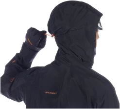 Mammut Nordwand Advanced HS Hooded Jacket Men -Winkel Voor Ski-uitrusting mammut nordwand advanced hs hooded jacket men black 3