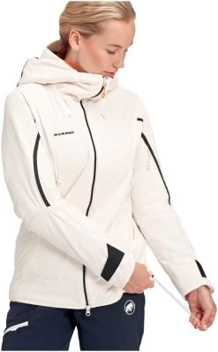 Mammut Nordwand HS Thermo Hooded Jacket Women -Winkel Voor Ski-uitrusting mammut nordwand hs thermo hooded jacket women bright white xs bright white 3