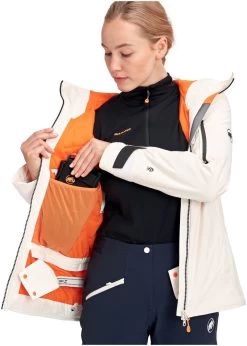 Mammut Nordwand HS Thermo Hooded Jacket Women -Winkel Voor Ski-uitrusting mammut nordwand hs thermo hooded jacket women bright white xs bright white 5