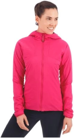 Mammut Rime Light Insulated Flex Hooded Jacket Women -Winkel Voor Ski-uitrusting mammut rime light insulated flex hooded jacket women pink xs pink 1
