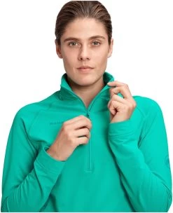 Mammut Snow Midlayer Half Zip Pull Women -Winkel Voor Ski-uitrusting mammut snow midlayer half zip pull women ceramic xs ceramic 1
